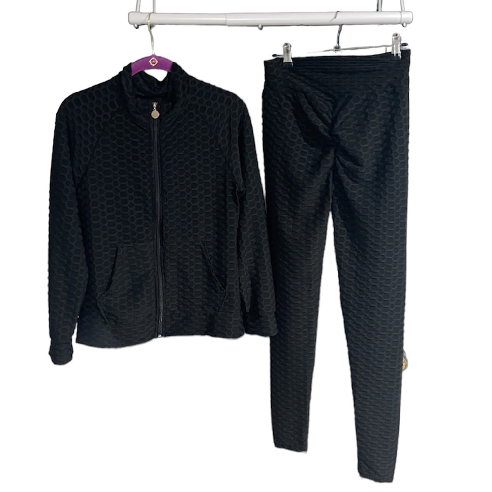 Ling Fashion S/M Scrunchie Hoodie & Leggings Set S / M